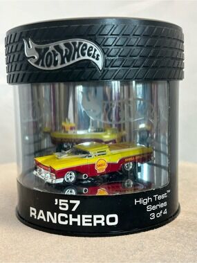 Mattel Hot Wheels '57 Ranchero Shell Delivery - Yellow & Red die cast